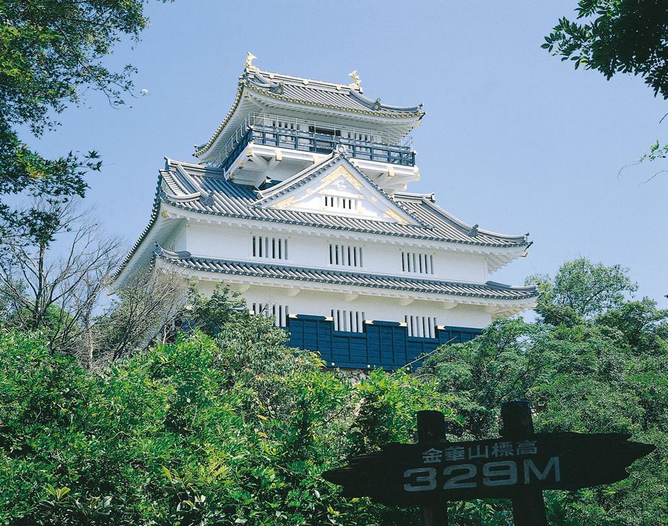 Miyako Hotel Gifu Nagaragawa Zewnętrze zdjęcie Komine Castle